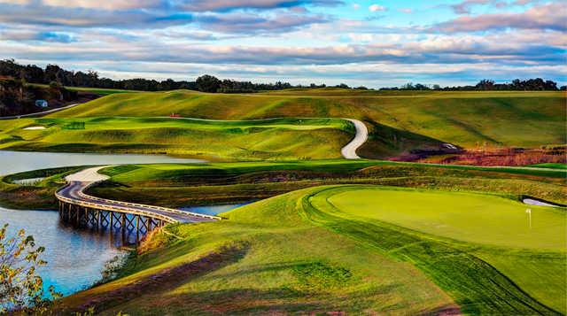 View from the 15th green at Adena Golf & Country Club