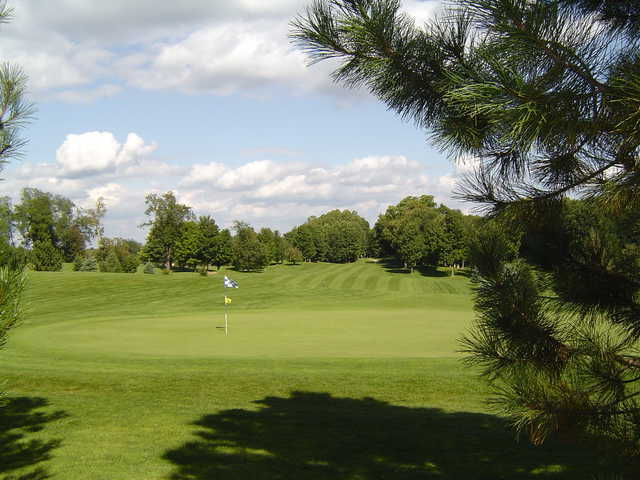 A view of hole #4 at Trumansburg Golf Club