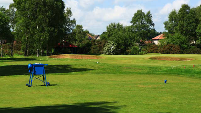 A view from tee #8 from Buddon Links Course at Carnoustie Golf Links