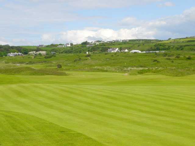 A view from a fairway at Royal Portrush Royal Portrush Golf Club