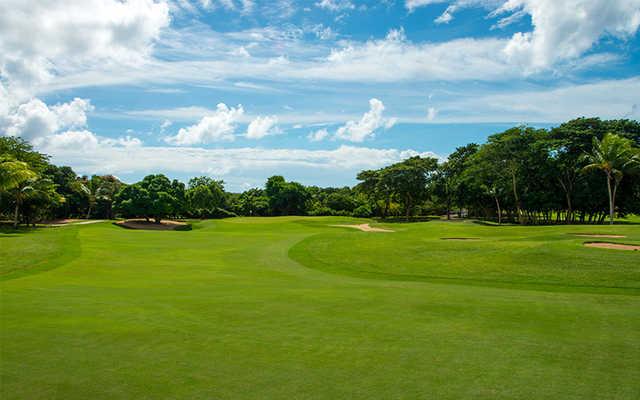 A view from fairway #1 at Teeth of the Dog from Casa de Campo