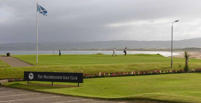 A view from Machrihanish Golf Club