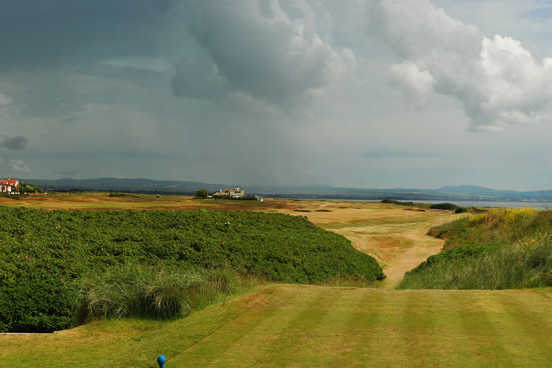 A view from a tee at Royal Troon Golf Club