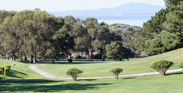 A view from Mare Island Golf Club.
