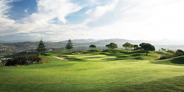 View of a green at Reidy Creek Golf Course