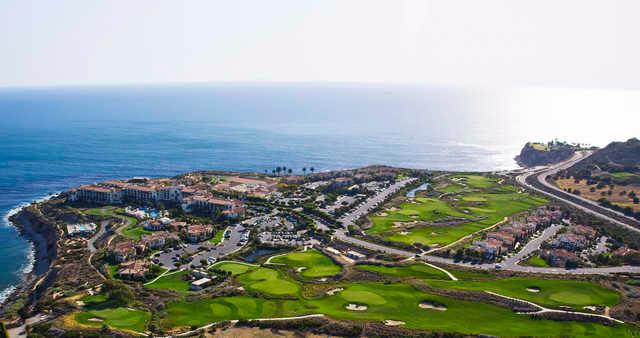 Aerial view from The Links at Terranea
