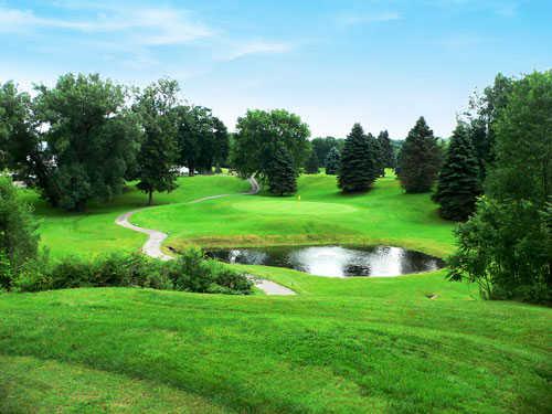 A view of the 3rd hole at Hidden Valley Golf Club