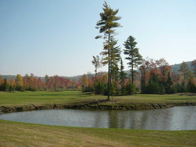 Water comes into play on multiple holes