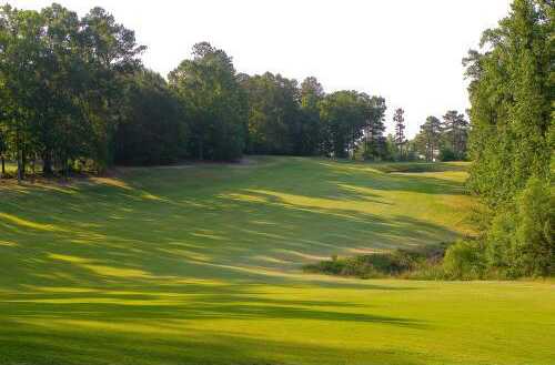 A view of the 13th fairway at Methodist College Golf Club
