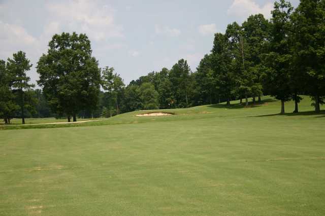 A view of hole #10 at River Golf & Country Club