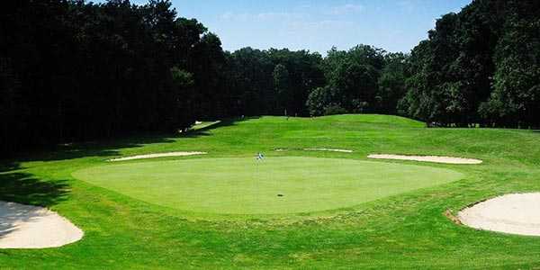 View of a green at Lake Ridge Park Golf & Marina