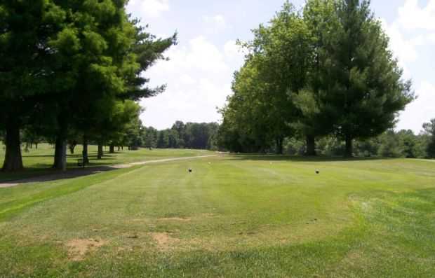 A view of tee #17 at Franklin Valley Golf Club