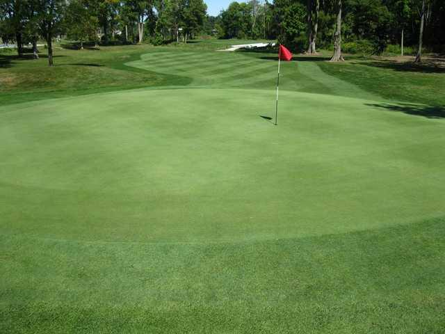 A view of green #7 at Birch Run Golf Club