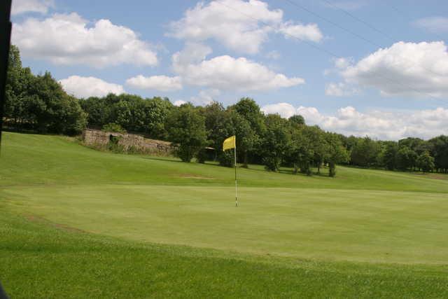 View of a green at East Morton Golf Club