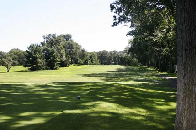 A view of a fairway at Sylvania Country Club