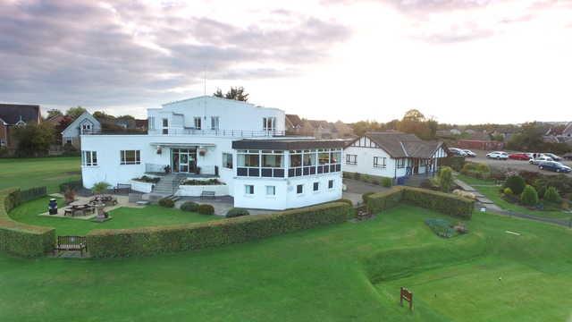 View of Musselburgh Golf Club's clubhouse