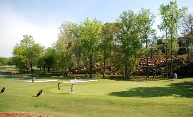 View from no. 3 on the Chateau Course at Chateau Elan Golf Club