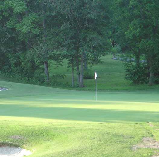 A green view from Dandridge Golf & Country Club.