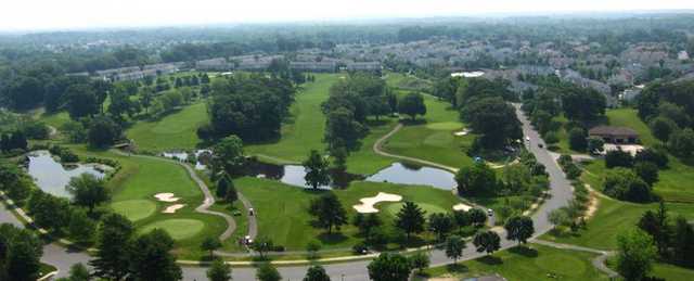 Aerial view from Ron Jaworski's Valleybrook Country Club