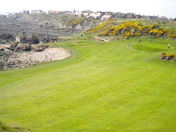 A view from Anstruther Golf Club.