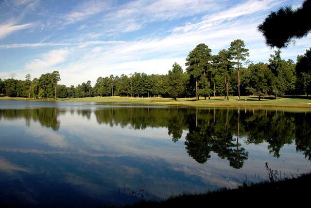 View of the water from the 17th and 18th hole at the Golf Club of South Carolina at Crickentree