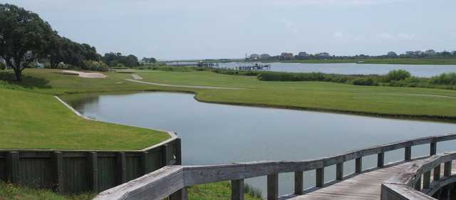 View of the 1st green at The Links At Brick Landing