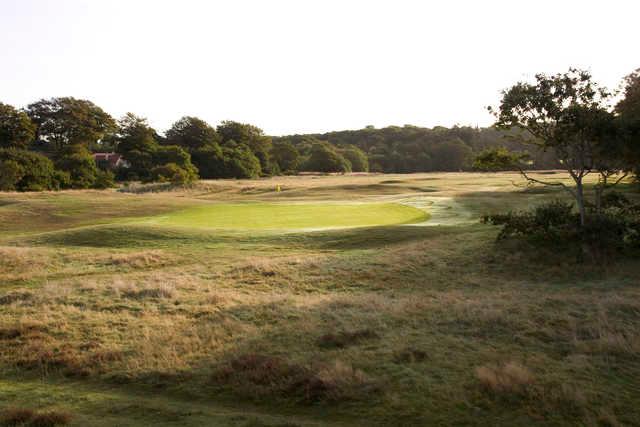 View from Troon Links - Lochgreen's 14th green