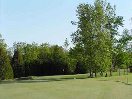 A view of hole #9 at Cardinal 18 Golf Club.