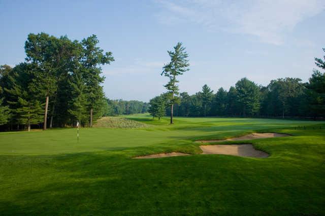 View of the 1st green at Pilgrim's Run