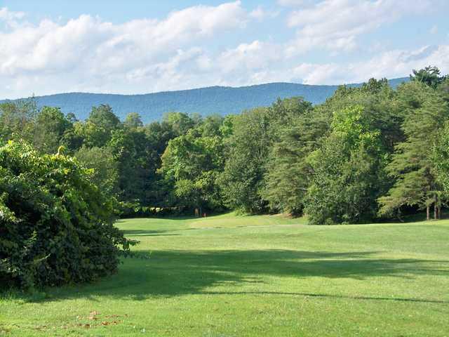 A sunny day view from Forest Hills Golf Course at Bongiorno Conference Center