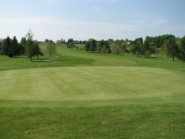 A view of the 1st hole at North Hills Golf Club