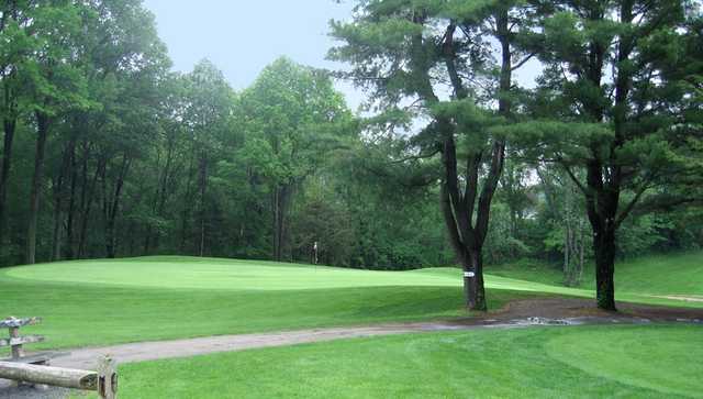 A view of hole #3 at White from Stanley Golf Course