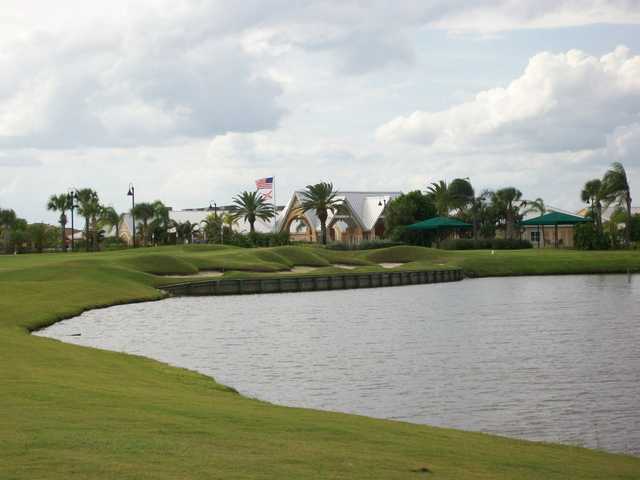 A view over the water from Kings Gate Golf Club