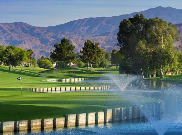 A view of a green at Westin Rancho Mirage Golf Resort & Spa