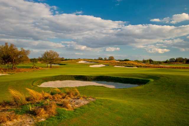 A view of a hole at Streamsong Resort
