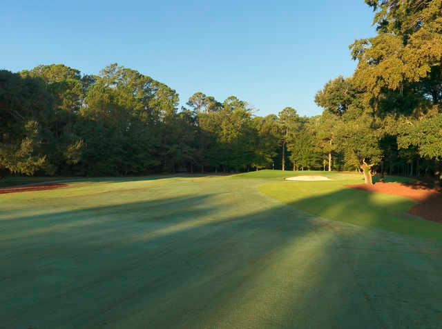 A view from a fairway at Chechessee Creek Club