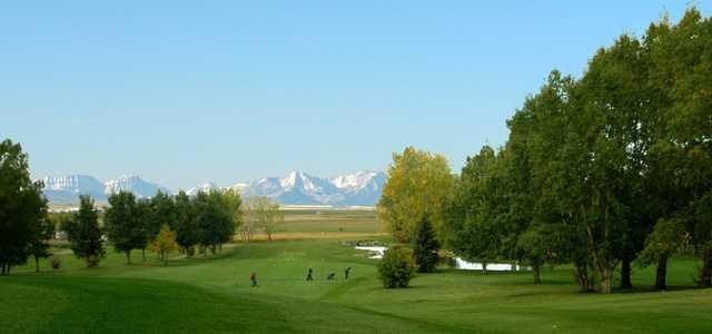 View from the 5th at Nanton Golf Club