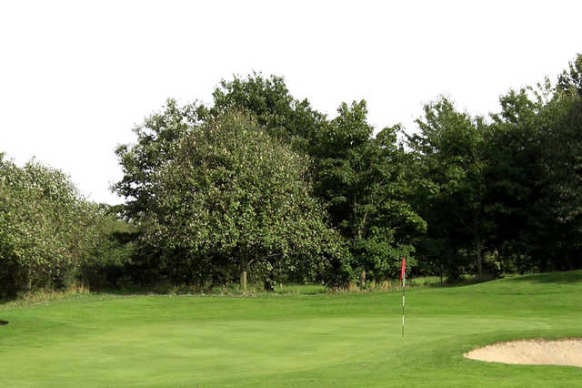 A view of hole #14 at Pontefract & District Golf Club