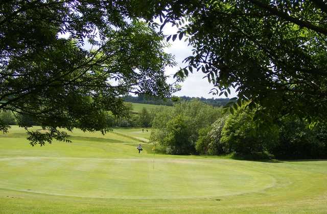 View of a green from the Adderbury Course at Banbury Golf Club