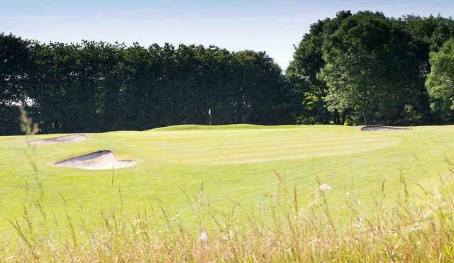 A view of the 17th green at Willingdon Golf Club