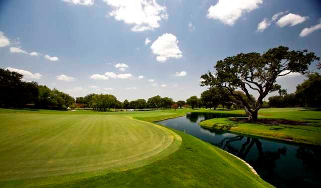 A view of hole #6 at Oak Hills Country Club
