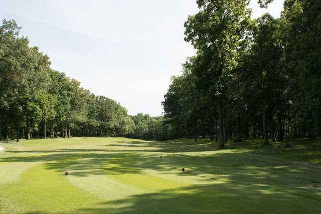 A view from a tee at Greenview Golf Club