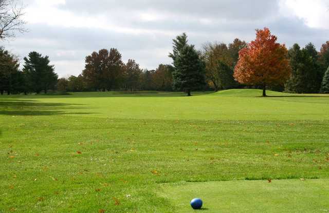 A view from a tee at Battle Ground Golf Club