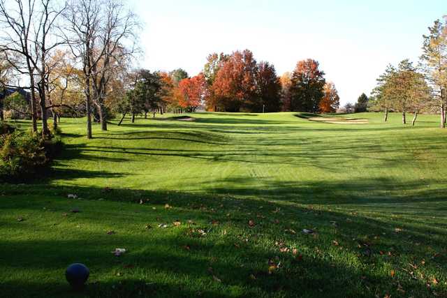 A superb fall day view from Battle Ground Golf Club