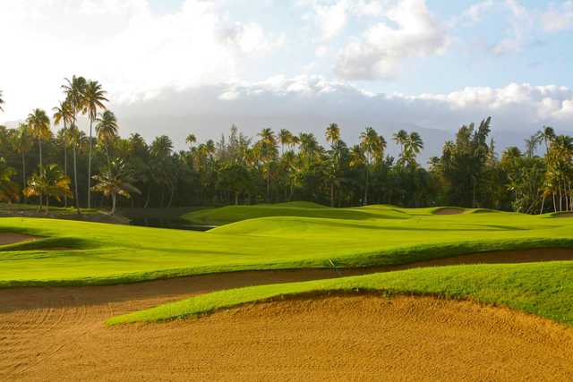 A sunny day view from Bahia Beach Resort & Golf Club