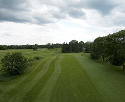A view of hole #7 at Gem Lake Hills Golf Course