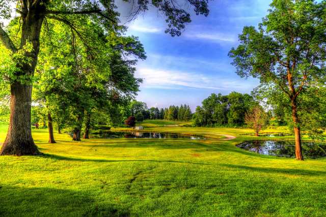 View of a green at Pine View Golf Club