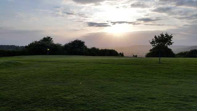 View of the 9th hole at Honiton Golf Club