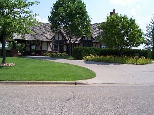 A view of the clubhouse at Fox Hollow Golf Club