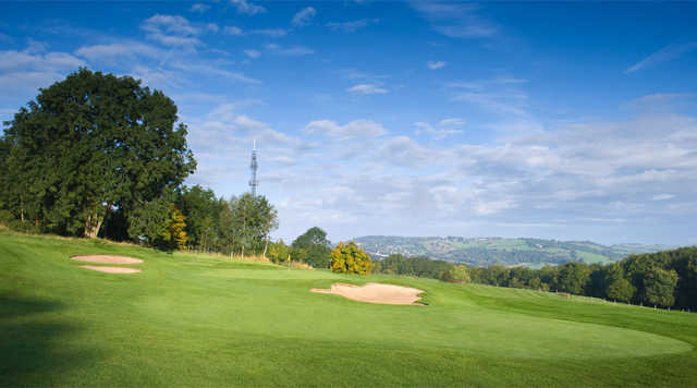 A view of green #4 at Bath Golf Club